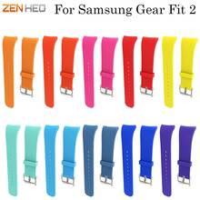 Replacement Silicone Band Strap for Samsung Gear Fit 2 SM-R360 Watch Band for Samsung Gear Fit 2 2024 - buy cheap