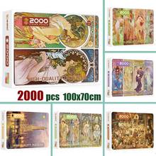 Jigsaw Puzzle 2000 Pieces for Adults Old Master Puzzle 2000 Educational Toy 70*100 cm 2024 - buy cheap