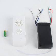 Universal kit de controle remoto para lâmpada de teto 110-240v interruptor de controle sem fio ajustado de velocidade de vento transmissor receptor 2024 - compre barato