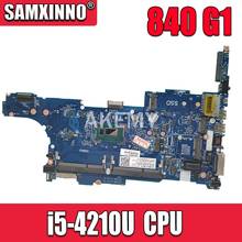 Akemy 730803-501 730803-001 730803-601 материнская плата для HP EliteBook 840 G1 материнская плата для ноутбука i5-4210U 6050A2560201-MB-A03 2024 - купить недорого