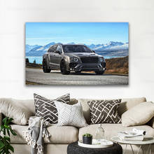 Bentley Bentayga SUV Car Wall Art Posters Canvas HD Printed Pictures Oil Paintings For Living Room Home Decor 2024 - buy cheap