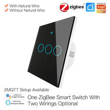 Высветильник ель света Tuya Smart Life ZigBee с/без нейтрального провода, 100-240 В переменного тока 2024 - купить недорого