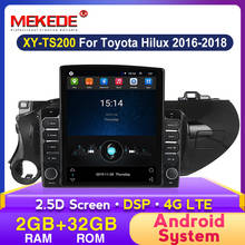 Pantalla Tesla de 9,7 "para TOYOTA HILUX 2016 2017 2018, Radio Android para Conductor de mano izquierda con BT, GPS, Navi, USB, FM, SWC, DVR, OBD 2024 - compra barato