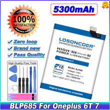 LOSONCOER BLP685 Battery 5100mAh For ONEPLUS 6T 2024 - buy cheap
