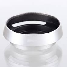 Silver 39mm Camera Lens Hood Metal Vented  Screw-in Lente Protect For Canon Nikon Sony Leica Olympus Pentax 2024 - buy cheap
