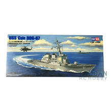 HobbyBoss 83410 1/700 USS DDG-67 Коул управляемая ракета Звездного разрушителя, военный корабль модель комплект TH06106-SMT6 2024 - купить недорого