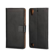 Genuine Leather Wallet Flip Cover Phone Case for HTC Desire 320/510/516/Eye with Card Slot Holder 2024 - buy cheap