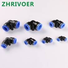 L Shaped Elbow OD Hose Tube One Touch Push in Air Pneumatic Connector Fittings Plastic Gas Quick Fitting 10mm 8mm 6mm 12mm 4mm 2024 - buy cheap