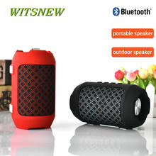New portable bluetooth speaker BS-116 outdoor mini wireless subwoofer audio player hifi tws speakers support FM TF card U disk 2024 - buy cheap
