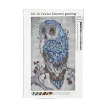 DIY 5D алмазная вышивка картина сова животное вышивка крестиком ремесло Домашний Декор подарок 2024 - купить недорого