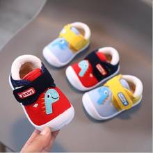 BInfant First Walkers Shoes With cute cartoon Pattern 2020 Fashion Baby Boy Causal Loafers and Toddler Girl Non-slip Shoe 2024 - buy cheap