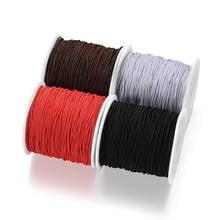 100m 0.8 1.0 mm Elastic Cord Beading Stretch Thread Cord String Rope Beads For DIY Jewelry Making Findings Beading Stretch 2024 - buy cheap