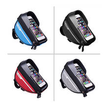 Cycling Bicycle Bike Head Tube Handlebar Cell Mobile Phone Bag Case Holder Screen Phone Mount Bags Case for 6.5in B-SOUL 2024 - buy cheap
