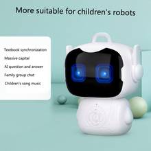 Умный робот для детей, Игрушки для раннего образования, умный портативный робот для учителя, игрушка с сенсорным сенсором, робот с голосовым управлением 2024 - купить недорого