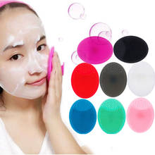 Escova de limpeza facial em silicone, ferramenta de cuidados com a pele profundamente esfoliante, forma de polvo, macia, unissex 2024 - compre barato