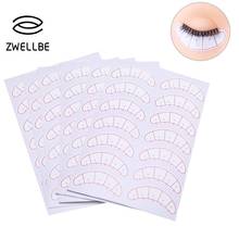 zwellbe 70pairs/pack Paper Patches 3D Eyelash Under Eye Pads Lash Eyelash Extension Practice Eye Tips Sticker Wraps Makeup Tools 2024 - buy cheap