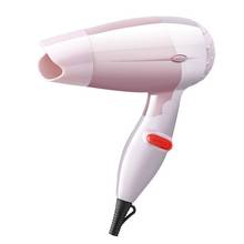 Hair dryer mini portable foldable handle compact 1000W hair dryer hot air low noise student dormitory outdoor travel 2024 - buy cheap