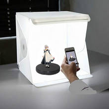 Portable Folding 23cm/9" Lightbox Photography LED Light Room Photo Studio Light Tent Soft Box Backdrops for Digital DSLR Camera 2024 - buy cheap