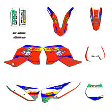 Gráficos decalques personalizado adesivo mx kit envoltórios para ktm sx sxf 125 200 250 300 350 450 2007 2008 2009 2010 2024 - compre barato