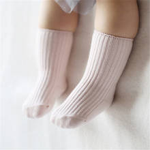 0-4T Anti-slip Baby Boys Girls Cotton Socks NewBorn Toddler solid casual Soft Ankle Sock 2024 - buy cheap