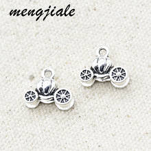 20 Uds. De Charms de calabaza de plata antigua para coche, colgantes de Metal de aleación para bricolaje, accesorios de joyería hechos a mano, fabricación de accesorios de 13x11mm 2024 - compra barato