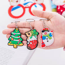 24Pcs Christmas Pendant Xmas Gift Favor Santa Claus Key Chain Christmas Tree Decor 2024 - buy cheap