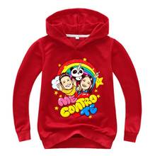 2-16Y Youtube Hot Me Contro Te Hoodie for Kids Sweatshirts Boys Hoodies Baby Girl Outfit Children Cute Coat Outwear Jumpers 2024 - buy cheap