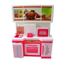 Кухонный набор для кулинарных игр, инструменты для кулинарного шкафа, мебель, аксессуары для кукол Барби, детская игрушка, подарок для девочек 2024 - купить недорого