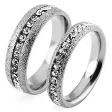 Горячее предложение, мужское кольцо из нержавеющей стали, титановые кольца для влюбленных Женщин, Модные Ювелирные изделия OC82 2024 - купить недорого