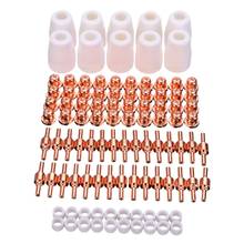 100Pcs PT-31 LG-40 Air Plasma Cutter Cutting Nozzles Electrode Tip Torch Consumable Kits 40A Fit For LGK-40 CUT-40 BPS40 2024 - buy cheap