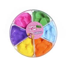 6 цветов пушистая слизь облако слизь мягкая глина для детей DIY игрушки детское образование G99C 2024 - купить недорого