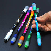 Закручивающаяся шариковая гелевая ручка с закручивающимися чернилами, шариковая ручка с закручивающимися чернилами, ручка для игры, рогожка, набор для школы и офиса 2024 - купить недорого