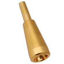 Bocal trompete ouro meg 3c para trombeta metálica, trompete yamaha ou tivas, presente de b e trompete king 2024 - compre barato