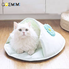Cat Cave flip flop Shape House Warm Kennel Kittens Bed Kennel Cat Beds cats products for pets cama para gato 2024 - buy cheap