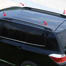 For Toyota Highlander 2008 2009 2010 2011 2012 2013 black Roof Rack Rail End Cover Replace 4pcs Car accessories 2024 - buy cheap