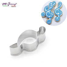 New Stainless Steel Music Note Shaped Cake Cutter Slicer Biscuit Mold DIY Cake Decoration Mold Cookie Baking Pastry Tools S7091 2024 - buy cheap