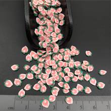 50g Peach Polymer Clay Sprinkle For Kids Diy ,Soft Clay For Nail Art /Scrapbook Decoration DIY, Craft Filler 2024 - buy cheap