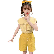 Girls Clothes Striped Vest + Short Clothing For Girls Summer Clothes For Teenage Girls Casual Style Kid Clothes 6 8 10 12 14 2024 - buy cheap