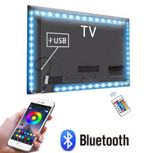 1M 2M 3M 4M 5M LED TV light 5V USB Bluetooth RGB Neon Backlight smart LED strip Light For tv HDTV background decoration Lighting 2024 - купить недорого