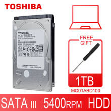 TOSHIBA Laptop 1TB Hard Drive Disk 1000GB 1000G HDD HD 2.5" 5400RPM 8M SATA2 Original New for Notebook 2024 - buy cheap