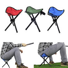 1 ud. De banqueta plegable con trípode para pesca, silla plegable para acampar al aire libre, silla plegable Mate para pesca, silla ultraligera en 3 colores 2024 - compra barato