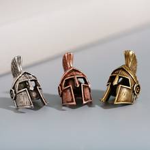 3 PCS\Lot Fashion Spartan Helmet Bead Antique Copper For Making Bracelet Necklace Keychain Or DIY Lanyard Making 2024 - buy cheap