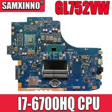  Akemy GL752VW original mainboard for ASUS ROG ZX70V FX71PRO GL752VL GL752V  Laptop motherboard with I7-6700HQ GTX960M  2024 - buy cheap