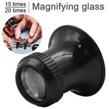 15X 20X Monocular Magnifying Glass Watch Jeweler Repair Magnifier Monocular Magnifying Glass Loupe Multipurpose Inch Mirrors 2024 - buy cheap