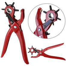 5 Hole Belt Hole Puncher Tool for Leather Leathercraft Holes Punching Machine 3-in-1 Hand Pliers Strap Household leathercraft 2024 - buy cheap