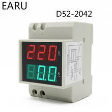 DIN Rail Led Display Voltmeter Ammeter Built-in Transformer AC80-300V 200-450V 0-100A Panel Voltage Current Meter Monitor Tester 2024 - buy cheap