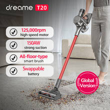 Dreame T20 Handheld Cordless Vacuum Cleaner Intelligent All-surface Brush 25kPa All In One Dust Collector Floor Carpet Aspirator 2024 - buy cheap