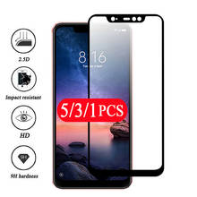 Protector de pantalla para xiaomi redmi note 8, 8A, 8T, 7, 7A, 6, 6A pro, película de vidrio templado, 5/3/1 Uds. 2024 - compra barato