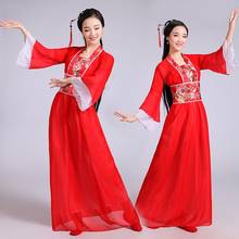 Roupas de festival tradicional chinês para meninas, traje feminino hanfu antigo da dinasmo han, vestido de fadas 2024 - compre barato