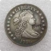 1796 Draped Bust Half Dollar COIN COPY commemorative coins-replica coins medal coins collectibles 2024 - buy cheap